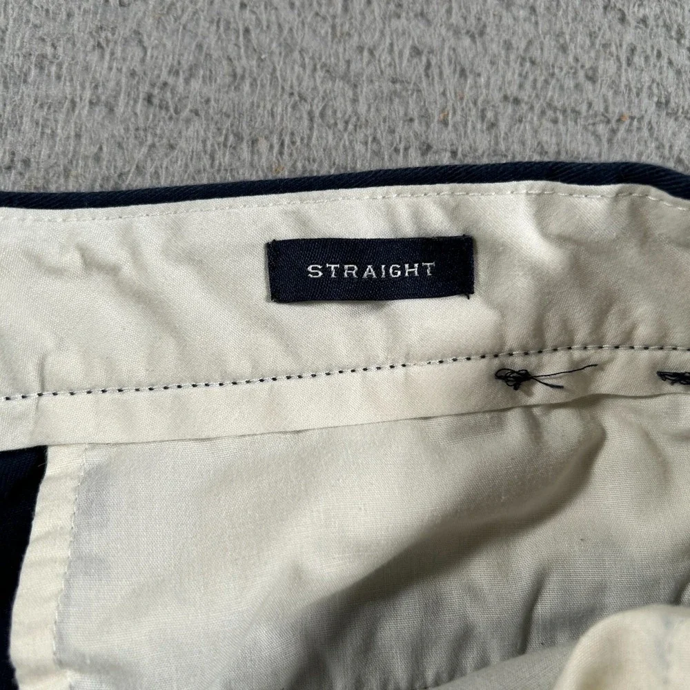 J Crew Chino Pants‎ Mens 34x28 Blue Staight Leg Preppy Everyday Golf Casual